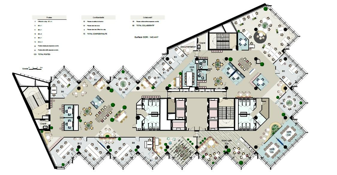 Bureau Paris 15857m² Location bureau Paris OLBUR2312042 10